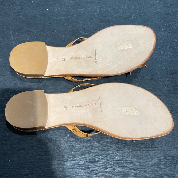 Manolo Blahnik Patricia Sandals *New - Picture 2 of 3